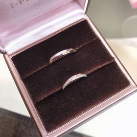 【アイプリモ(I-PRIMO)の口コミ】 女性用はダイヤモンドの輝きが分かりやすいもので男性用は少しデザイン性…