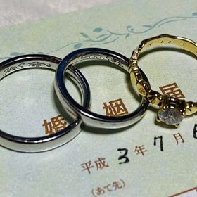 【ケイウノ ブライダル(K.UNO BRIDAL)の口コミ】 ふたりで一緒に作る思い出と指輪と共に作りたくDIYを選択しました。猫を飼…