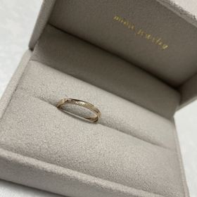 【mina.jewelry(ミナジュエリー)の口コミ】 製品でなく、2人だけのオーダーメイドの指輪がほしくて、こちらの店舗で購…