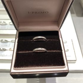 【アイプリモ(I-PRIMO)の口コミ】 一目でお揃いとわかるデザインを探しました。特に男性ものは女性ものに比…