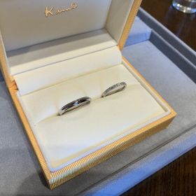 【ケイウノ ブライダル(K.UNO BRIDAL)の口コミ】 誰とも被らない、世界で一つのデザインが出来るケイウノさんでお願いしま…