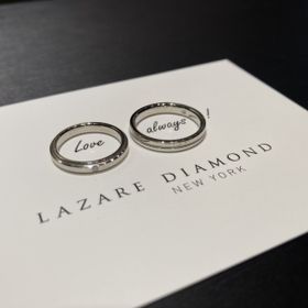 【ラザール ダイヤモンド(LAZARE DIAMOND)の口コミ】 他のブランドとも比較しましたが、ダイヤモンドの質がとても良かったのと…