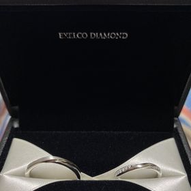 【エクセルコダイヤモンド(EXELCO DIAMOND)の口コミ】 色々の指輪を見て、アフターサービスがしっかりしているのでここの指輪を…