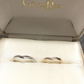 【Ginza Rim(銀座リム)の口コミ】 ピンクゴールドの指輪で探していたところ銀座リムを見つけました。
形のバ…