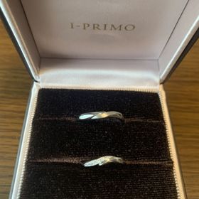 【アイプリモ(I-PRIMO)の口コミ】 プラチナのウェーブリングがいいと思っていて検討に入りました。デザイン…