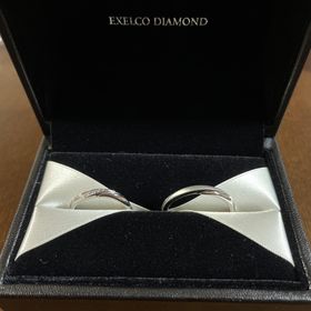 【エクセルコダイヤモンド(EXELCO DIAMOND)の口コミ】 デザインや輝きが好みだった。大きいダイヤも良かったですが、日常生活の…