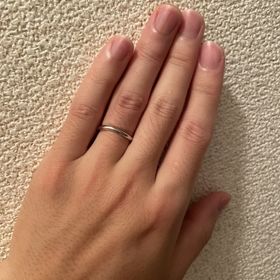 【ケイウノ ブライダル(K.UNO BRIDAL)の口コミ】 pace(パーチェ)を購入しました。ストレートよりも、さりげなくデザイン性…