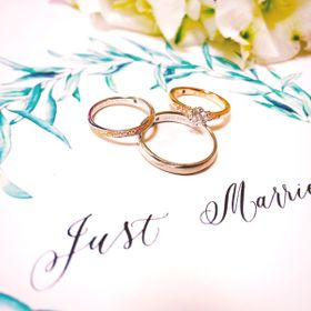 【Love Bond(ラブボンド)の口コミ】 デザインの可愛さと、結婚指輪と婚約指輪を一緒につけても違和感のない組…