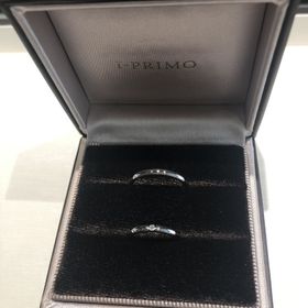 【アイプリモ(I-PRIMO)の口コミ】 シンプルで細め、一粒ダイヤ入りの結婚指輪を探していました。
スタッフの…