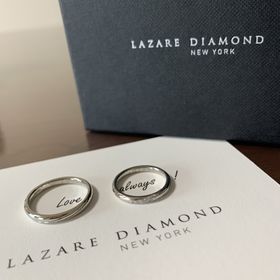 【ラザール ダイヤモンド(LAZARE DIAMOND)の口コミ】 元々シンプルなダイヤ無しの指輪を考えていたため、第一候補ではなかった…