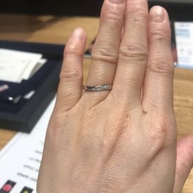 【BIJOUPIKO(ビジュピコ)の口コミ】 結婚指輪でありながら、ファッションリングに近いオシャレな見た目が気に…