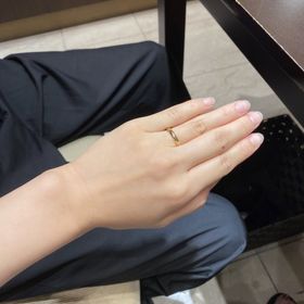 【TRECENTI(トレセンテ)の口コミ】 着け心地がとてもよかったです！！一つのダイヤの原石からとった双子石を…