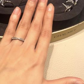 【ショーメ(CHAUMET)の口コミ】 種類：ジョゼフィーヌ　トリオンフ　ドゥ　ショーメ
太さ：普通
形：カー…