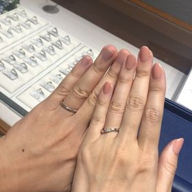 【銀座ダイヤモンドシライシの口コミ】 元々はダイヤモンドが沢山入っている華やかなデザインを検討していました…