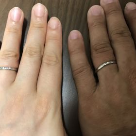 【アイプリモ(I-PRIMO)の口コミ】 シンプルなものにしたくて、いくつか試着した中でシンプルながらも小さい…