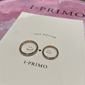 【アイプリモ(I-PRIMO)の口コミ】 シンプルなデザインながらもプラチナとピンクゴールドを使ったツートンカ…