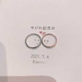 【俄(にわか)の口コミ】 雪佳景という名前の指輪で、ピンクゴールドとプラチナが混ざっており、僅…