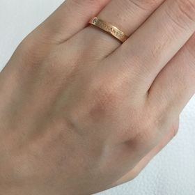 【ティファニー(Tiffany & Co.)の口コミ】 シンプルすぎる結婚指輪には抵抗があったのでファッションリングとしても…