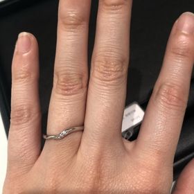 【CAFERING(カフェリング)の口コミ】 ピンクダイヤモンドを使っていて貴重性が高く特別感がありました。写真の…