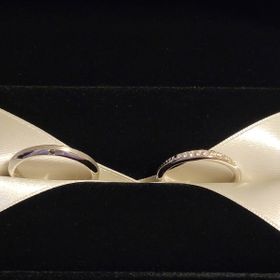 【エクセルコダイヤモンド(EXELCO DIAMOND)の口コミ】 彼と一緒に見て、デザインと予算と見ながら決めさせていただきました。た…