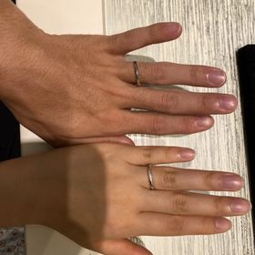 【TRECENTI(トレセンテ)の口コミ】 ダイヤモンドが曲線に入っているため上から見たときだけではなく、前から…