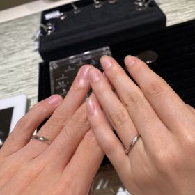 【TRECENTI(トレセンテ)の口コミ】 他店との違いがあり、内側が丸みを帯びていて、指輪を普段つけない人でも…