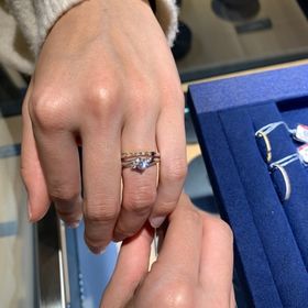 【PORTADA(ポルターダ)の口コミ】 他の人と同じような指輪は嫌！プラチナとゴールドのツートンがいい！とい…