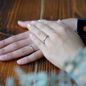 【THREE TREES(スリーツリーズ)の口コミ】 指輪は自分たちで手作りをして思い出に残したかったので、Instagramでいろ…