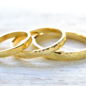 【湘南彫金工房 andfuseの口コミ】 素材、デザイン、太さなどすべて選ぶことができました。ベビーリングはデ…