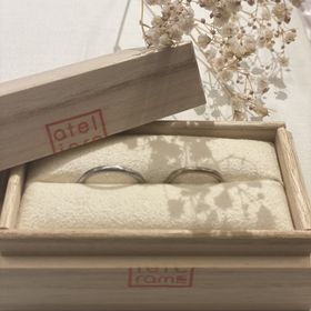 【atelier CraM(アトリエ クラム)の口コミ】 インスタを見て！一生ものなので内側のデザインも絶対こだわりたいと思っ…