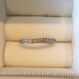 【LEHAIM(レハイム)の口コミ】 旦那さんから貰った婚約指輪もこちらのお店の物だったので、重ね付けがで…