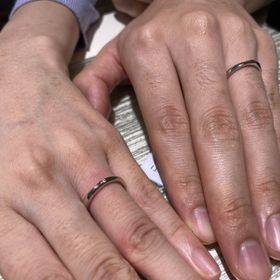 【TRECENTI(トレセンテ)の口コミ】 さまざまなデザインのものを見せていただきましたが、2人ともとても気に入…