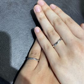 【TRECENTI(トレセンテ)の口コミ】 沢山の指輪の中からいろいろ試着させてもらって、２人の希望の指輪が見つ…