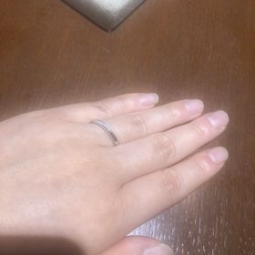【TRECENTI(トレセンテ)の口コミ】 他店の指輪の付け心地よりよく、他店で内甲丸といわれてたものよりつけて…