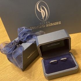 【銀座ダイヤモンドシライシの口コミ】 希望を伝え、出してもらったものを全て試してみて、カーブ、キラキラがと…