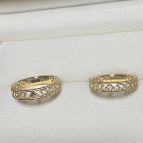 【ケイウノ ブライダル(K.UNO BRIDAL)の口コミ】 既製品の指輪を見た時に、他にはない斬新さ・オシャレさがあり、デザイナ…