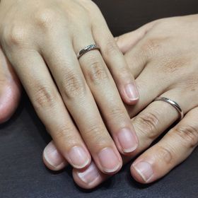 【TRECENTI(トレセンテ)の口コミ】 一番の決め手は着け心地の良さでした。最初に指輪の内側の形の違いを説明…