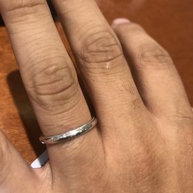 【TRECENTI(トレセンテ)の口コミ】 ミル打ちのデザインが気になっていましたが、彼の方がレースみたいで可愛…