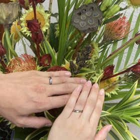 【SORA(ソラ)の口コミ】 ジルコニウムやタンタルなど、他ではあまり取扱いがないような素材で結婚…