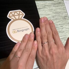 【TRECENTI(トレセンテ)の口コミ】 着け心地がとてもよく、結婚指輪として普段あまり指輪を使用しない方でも…