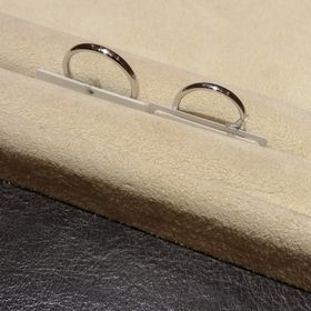 【TRECENTI(トレセンテ)の口コミ】 シンプルなデザインのものから、数種類のリングを見させていただきました…