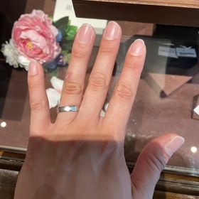 【TANZO.(鍛造指輪)の口コミ】 鍛造仕上げの作品で職人さんが一つ一つ仕上げてくれてます。丈夫で歪みに…
