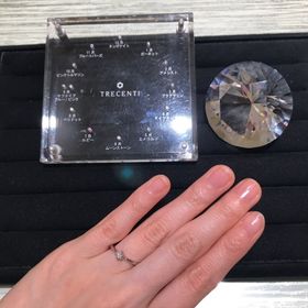 【TRECENTI(トレセンテ)の口コミ】 裏側から見ると花の様なウェネスのデザインとても気に入りました！綺麗で…