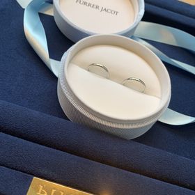 【【閉業】フラー・ジャコー(FURRER-JACOT)の口コミ】 シンプルイズベスト！
でも！
★ペアデザインではないけれど、ペアになる所…