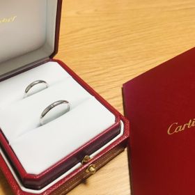 【カルティエ(Cartier)の口コミ】 婚約指輪を必要としておらず結婚指輪のみの購入を前提に指輪探しをしまし…