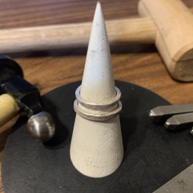 【renri(レンリ)の口コミ】 2人とも物作りが好きで、結婚指輪は手作りすると決めていました。おうちで…