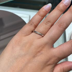 【アイプリモ(I-PRIMO)の口コミ】 自分の手は指が長くないし、少し太いです。指輪選びがちょっと心配ですが…