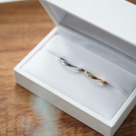 【THREE TREES(スリーツリーズ)の口コミ】 せっかく結婚指輪を買うなら、自分たちで作った結婚指輪がいい！というこ…