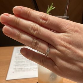 【ラザール ダイヤモンド(LAZARE DIAMOND)の口コミ】 落ち着いていて、かわいいときれいが合わさったようなデザインを探してい…