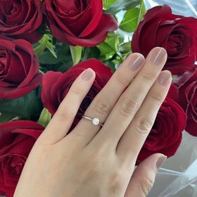 【ラザール ダイヤモンド(LAZARE DIAMOND)の口コミ】 4C全てのレベル・バランスが最高で、店員さんにもこれ以上のダイヤはなか…